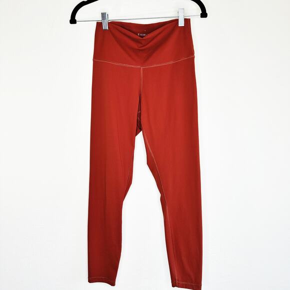 NWOT Everlane Perform ReNew Brandy Rose Terracotta High Waisted Leggings Medium - Picture 13 of 13